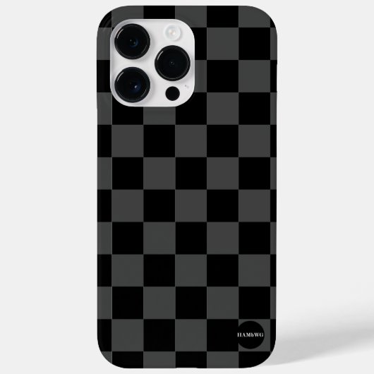 携帯電話ケース – HAMbyWG市松模様にの数 Case-Mate iPhoneケース (裏面)