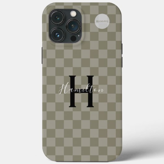携帯電話ケース – HAMbyWG -市松模様に Case-Mate iPhoneケース (裏面)