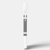 携帯電話ケース – HAMbyWG – 白とグレー Case-Mate iPhoneケース (裏面 / 左)
