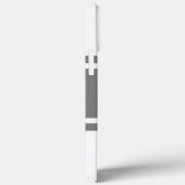 携帯電話ケース – HAMbyWG – 白とグレー Case-Mate iPhoneケース (裏面 / 右)