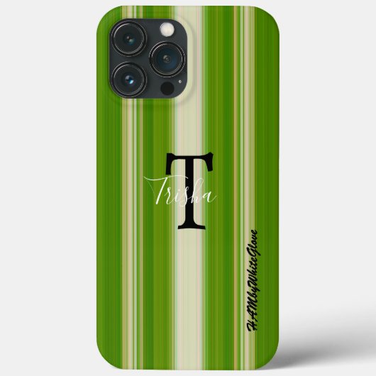 携帯電話ケース – HAMbyWG – 緑グラデーション Case-Mate iPhoneケース (裏面)