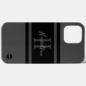 携帯電話ケース – HAMbyWG – 黒オングレー Case-Mate iPhoneケース (裏面 (横))