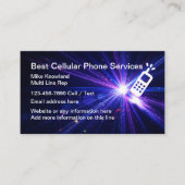 携帯電話サービス 名刺 (正面)