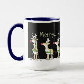 携帯電話トナカイ マグカップ (左)