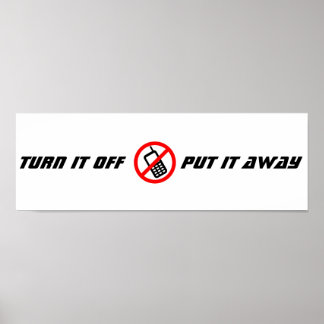 携帯電話ポスターなし ポスター