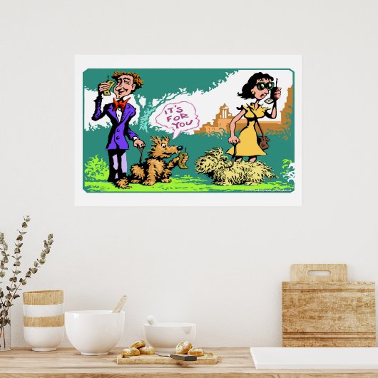 携帯電話マニア ポスター (キッチン)