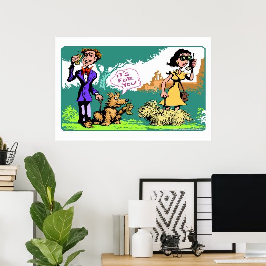 携帯電話マニア ポスター (ホームオフィス)