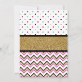 携帯電話メールや文字を打つ招待状-10代の誕生日 招待状 (裏面)