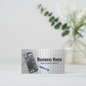 携帯電話修理サービスプロフェッショナル 名刺 (スタンド正面)