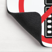 携帯電話無し マウスパッド (コーナー)