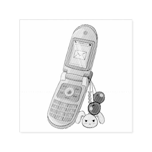 携帯電話用セルフインキングスタンプ セルフインキングスタンプ (デザイン)