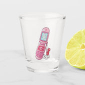 携帯電話 ショットグラス (正面)