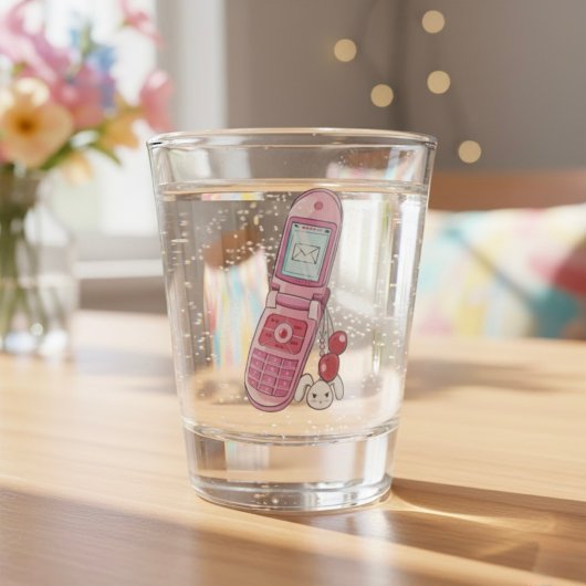 携帯電話 ショットグラス