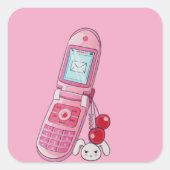 携帯電話 スクエアシール (正面)