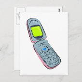 携帯電話 ポストカード (正面/裏面)