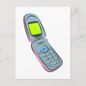携帯電話 ポストカード (正面)