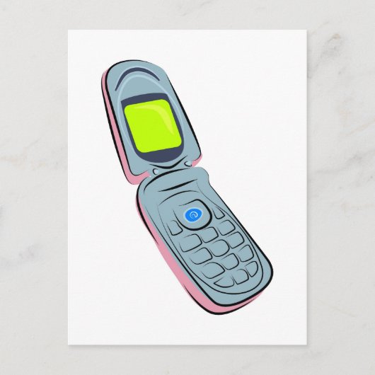 携帯電話 ポストカード (正面)