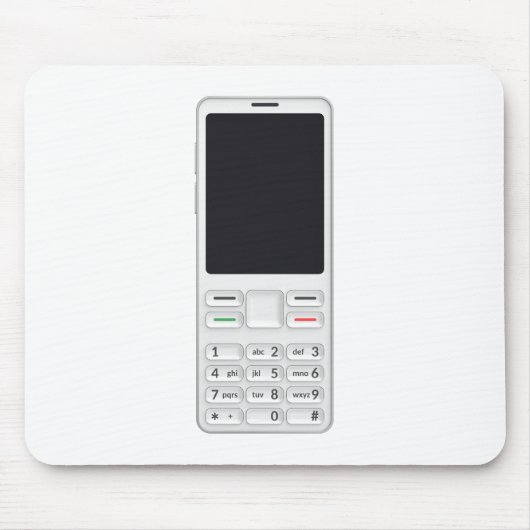 携帯電話 マウスパッド (正面)