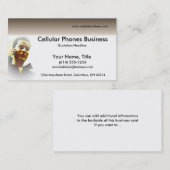 携帯電話/ワイヤレス名刺の通話 名刺 (正面/裏面)