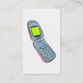 携帯電話 名刺 (裏面)