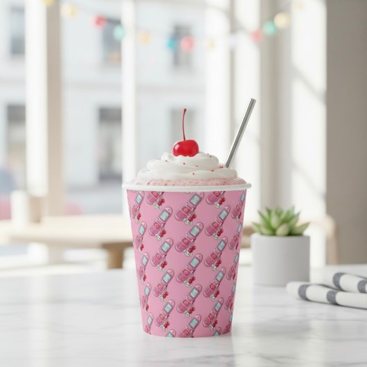 携帯電話 紙コップ