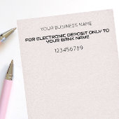 携帯預金専用営業銀行保証 セルフインキングスタンプ