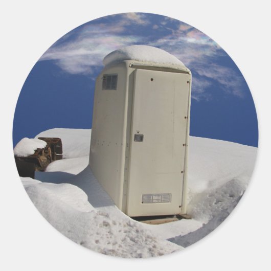 携帯Potty ～シール ラウンドシール (正面)