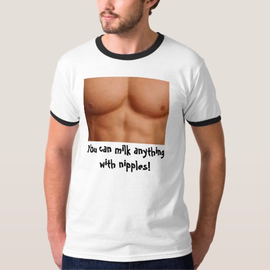 搾り出すこと Tシャツ (正面)