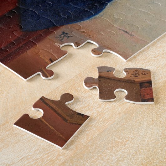 『搾乳女』 ジグソーパズル (側面)