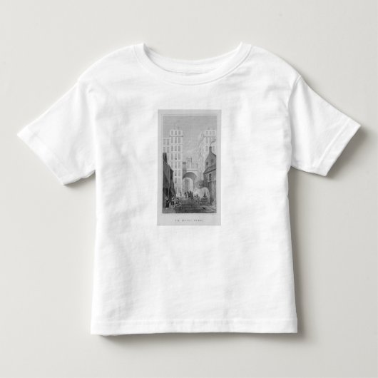 摂政の任にある橋、エジンバラ トドラーTシャツ (正面)