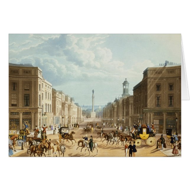 摂政の任にある通り、パブを下げて下さい。 Ackermann著、c.1835 (co (正面横)