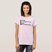 摂政時代ロマンスを書く Tシャツ (正面フル)