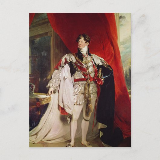 摂政・四世 ポストカード (正面)