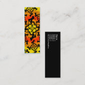 摂氏転移-細いカード スキニー名刺 (正面/裏面)