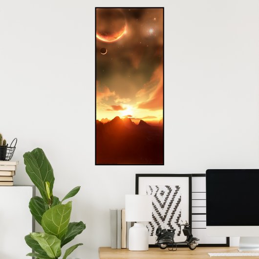 摂氏 ポスター (ホームオフィス)