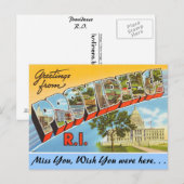 摂理の挨拶 ポストカード (正面/裏面)