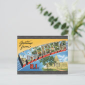 摂理の挨拶R.I.ヴィンテージ ポストカード (スタンド正面)