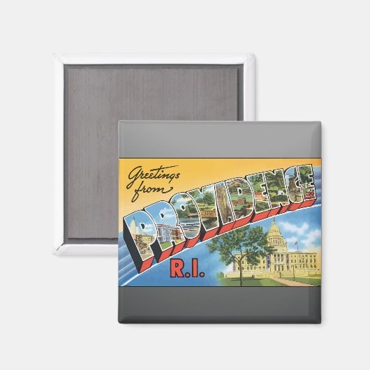 摂理の挨拶R.I.ヴィンテージ マグネット (正面/裏面)