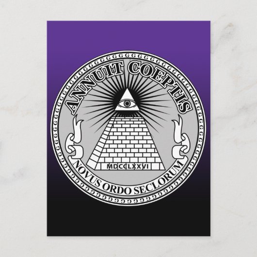 摂理の目 ポストカード (正面)