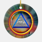 摂理レンズ セラミックオーナメント (裏面)