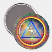 摂理レンズ マグネット (正面/裏面)