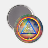 摂理レンズ マグネット (正面/裏面)