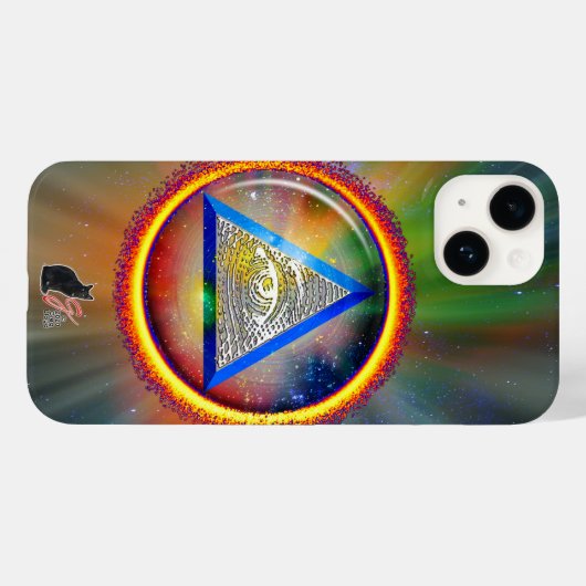 摂理レンズ Case-Mate iPhoneケース (裏面 (横))