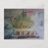 摂関政治のクリスマス。 シーズンポストカード (正面)