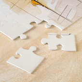 摘まれたてのアスターの花芸 ジグソーパズル (側面)