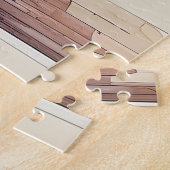 摘まれたてのチューリップ花 ジグソーパズル (側面)