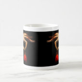 "摘み取られる" コーヒーマグカップ (中央)