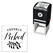 摘み立てのタイポグラフィ |フレッシュ・プロデュース セルフインキングスタンプ (インサイチュ)