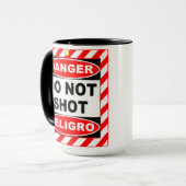 撃ちませんでしたマグを マグカップ (正面左)