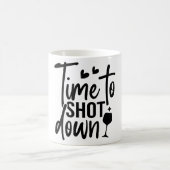 撃ち落とす時間 コーヒーマグカップ (中央)